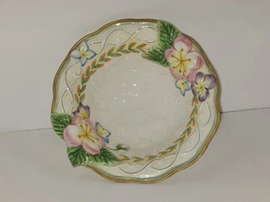 Fitz and Floyd Home Fragrance Embossed Bowl Rhapsody Potpourri - Picture 1 of 9