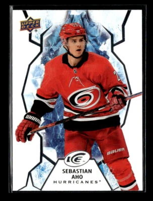 2021-22 Upper Deck Ice Sebastian Aho Hurricanes #71 - Image 1 of 2
