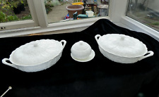 Coalport Countryware 2 Large Tureens And A Lidded Pot With Saucer