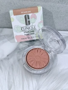 Clinique Cheek Pop Blush Pop, 05 Nude Pop, taille réelle 0,12 oz/3,5 g, neuf dans sa boîte - Photo 1/4