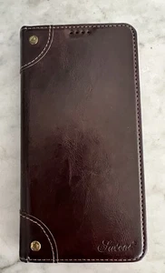 Funda Magnética Cuero PU para iPhone 13 Pro Max - Cubierta Protectora - Imagen 1 de 8