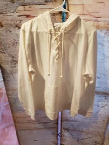 J. Crew Schnürsweatshirt Damen XL Neu mit Etikett - Bild 1 von 3