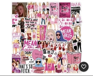 100pcs Mean Girls Graffiti PVC Waterproof Sticker for Phone Laptop Car Mug etc. - Picture 1 of 3