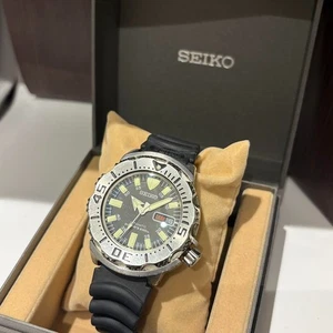 Seiko Black Monster 7S26-0350 SKX779K Diver 200M Analog Automatic Watch w/BOX - Picture 1 of 5