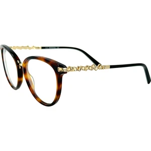 Swarovski SK5344 Womens Plastic Eyeglass Frame 052 Dark Havana 53-17 - Picture 1 of 5
