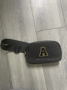 Bandolera/Cinturón Monograma Letra “A” Negro - Imagen 1 de 3