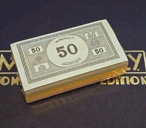 Monopoly 1935 Commemorative Edition Replacement Pack Of Money VTG 1985 NEW SEAL - Picture 1 of 6