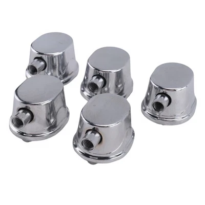 5PCS Silver Alloy Drum Kit Rectangular Claw Hook Lug Single End Drum3816 - Bild 1 von 4