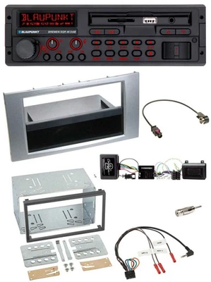 Blaupunkt SD Lenkrad USB Bluetooth DAB Autoradio für Ford Kuga 2008-2012 silber - Bild 1 von 4