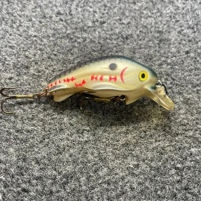 Worden's Timber Tiger Cub DC-4 Vintage Crankbait Lure - Bleeding Shad - Image 1 of 4