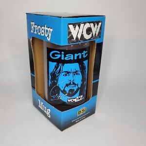 Vintage WCW NWO The Giant Frosty Mug Beer Cup The Big Show 90s Double Walled