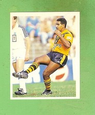1993 SELECT RUGBY LEAGUE  STICKER  #10  PAUL DAVIS, BALMAIN TIGERS