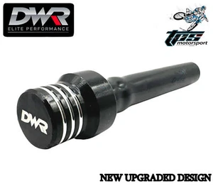 DWR NEGRO GASOLINA TANQUE TAPA RESPIRADOR VENTILACIÓN TUBO PIT BIKE M2R 10TEN SLAM MXB - Imagen 1 de 2