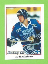 1995 Panini Hockey World Championship '95 #172 Esa Keskinen Finland