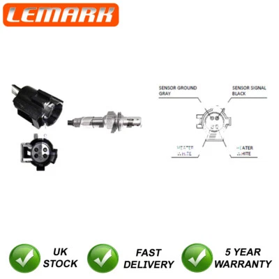 Sensor de oxígeno Lemark Lambda se adapta a Chrysler Neon 1996-1999 2.0 LLB587SJ - Imagen 1 de 2
