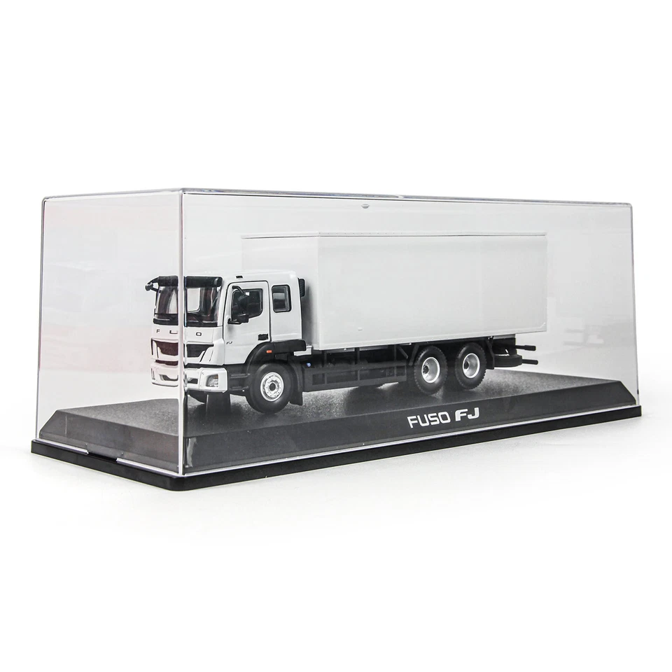 Белая литая модель грузовика Mitsubishi Fuso FJ масштаб 1:48 игрушка подарок коллекция Paudi - Изображение 1 из 4
