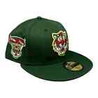 DETROIT TIGERS NEW ERA 59FIFTY TINSEL 2000 COMERICA PARK FITTED GREEN HAT NWT