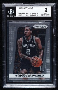 2013-14 Panini Prizm Kawhi Leonard #143 BGS 9 MINT