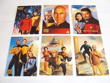 1994 Skybox Master Series-Star Trek Edition (part 2)-Crew Triptych #F1-F9,U Pick