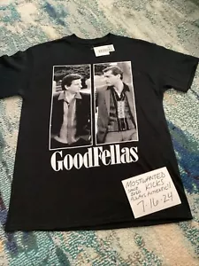 NWT Goodfellas Movie Shirt Ripple Junction Black Joe Pesci Ray Liotta Men’s Sz M - Picture 1 of 4