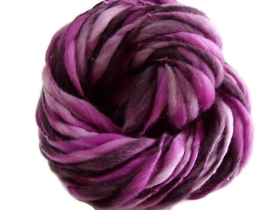 Fio merino grosso e fino fiado à mão malha super volumosa tecido feltro cai 64m/71yds - Imagem 1 de 4