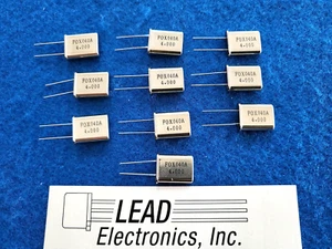QTY 10 FOX040A 4.000 MHz Crystal xx free shipping xx - Picture 1 of 1