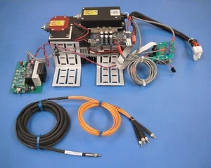 Necsel 510-560nm 10W and Necsel 630-660nm 20W Lasers w/ Fiber Cables & 2 Boards - Imagen 1 de 8