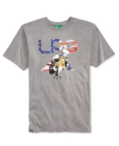 LRG New Mens Graphic-Print Short Sleeve T-Shirt White - S - Picture 1 of 2