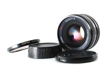 CONTAX Carl Zeiss Planar 50mm F/1.7 T* AEJ MF Lens CY Mount Japan #w47