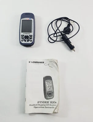 Lowrance iFINDER H2O портативный GPS водонепроницаемое зарядное устройство и вручную проверено - Изображение 1 из 4
