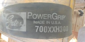 Cinturón de sincronización de agarre eléctrico Gates 700XXH300 70"" 56 dientes 3"" de ancho 92575200 - Imagen 1 de 4