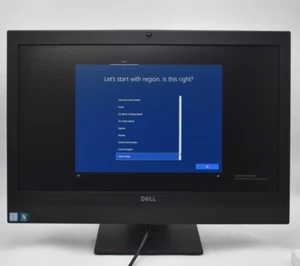 23.8" Dell OptiPlex 7440 AIO i5-6500 @ 3.20GHz 8GB RAM 256GB SSD WIN10 - Picture 1 of 8