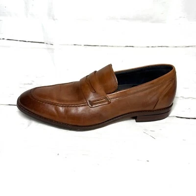 Cole Haan Grand 360 Shoes Men’s 10.5M Brown Loafers Leather Slip On - Image 1 of 4