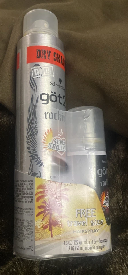 Schwarzkopf Got2b Rockin' It 4ever Stylestay Encore Dry Shampoo, 4.3oz PLUS GIFT - Image 1 of 4