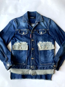 Unique & Nice, Cool Find!_Dsquared2_Denim Trucker Breakthrough Pockets_S2018_46 - Picture 1 of 9