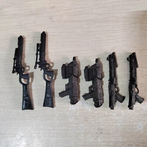 Lot of 6pcs Star Wars Black Series blaster Rifle Guns Weapons for 6" Figure - Picture 1 of 1