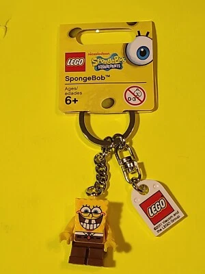 LEGO MINIFIGURA DE BOB ESPONJA 853297 LLAVERO RARO LIMITADO RETIRADO DIFÍCIL DE ENCONTRAR Foto 1 de 4