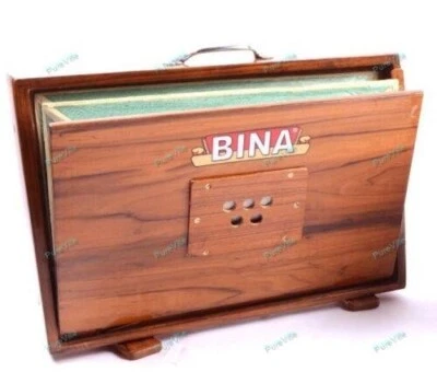 HANDMADE Bina Shruti Box No. 141B Large 13 Notes Large Size Best Ouality Shruti Box