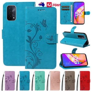 Flip Leather Case Wallet Cover For OPPO A80 A38 A58 A78 Reno 12/11F Find X8 Pro - Picture 1 of 89