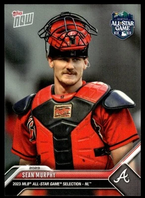 2023 Topps Now MLB All-Star Game Selections Sean Murphy Atlanta Braves #ASG-SM - Image 1 of 2