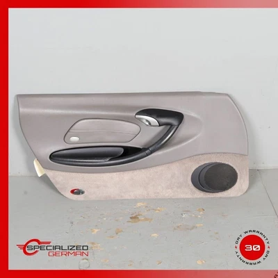 1999-2004 Porsche Boxster 986 Left  Door Panel Leatherette Grey OEM Used - Изображение 1 из 4