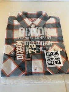 Dixxon Flannel Co. “Undefeated” Limited Edition Men’s Shirt M Brand New & Sealed - Picture 1 of 5