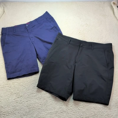 Мужские шорты для гольфа Under Armour размер 40 цвет древесного угля функциональные плоские спереди лот из 2 - Изображение 1 из 4