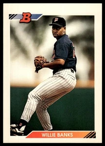 1992 Bowman Willie Banks Minnesota Twins #553 - Picture 1 of 2