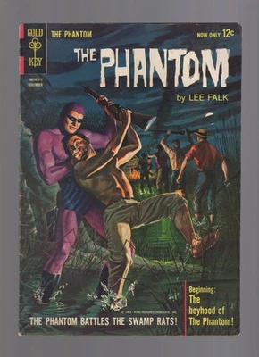Lote de 3 cómics de The Phantom - Llave de oro #5 y Rey #18 y #19 - Grado inferior Foto 1 de 4