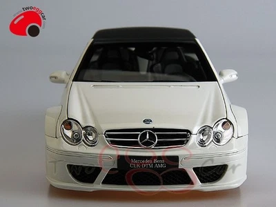 KYOSHO 1/18 MERCEDES-BENZ CLK DTM AMG CONVERTIBLE BLANCO 08462W Foto 1 de 4