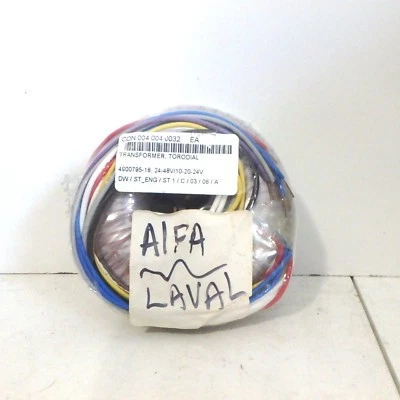Alfa Laval Torodial Transformer 24-48V / 10-20*24V #4900795-18 - Image 1 of 4