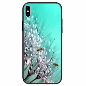 For Huawei Series Back Case Mobile Phone Cover - Bees on Dandelion Droplet BC05 - Bild 1 von 1