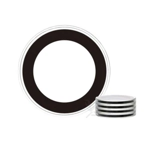 OnFireGuy 5pcs 36mm Black Ring 1/2oz Silver Koala Protective Coin Capsule Cases - Picture 1 of 8