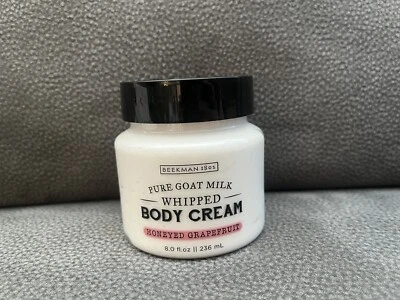 Beekman 1802 Pure Goat Milk Whipped Body Cream, Honeyed Grapefruit, 8 fl oz- - Image 1 of 2